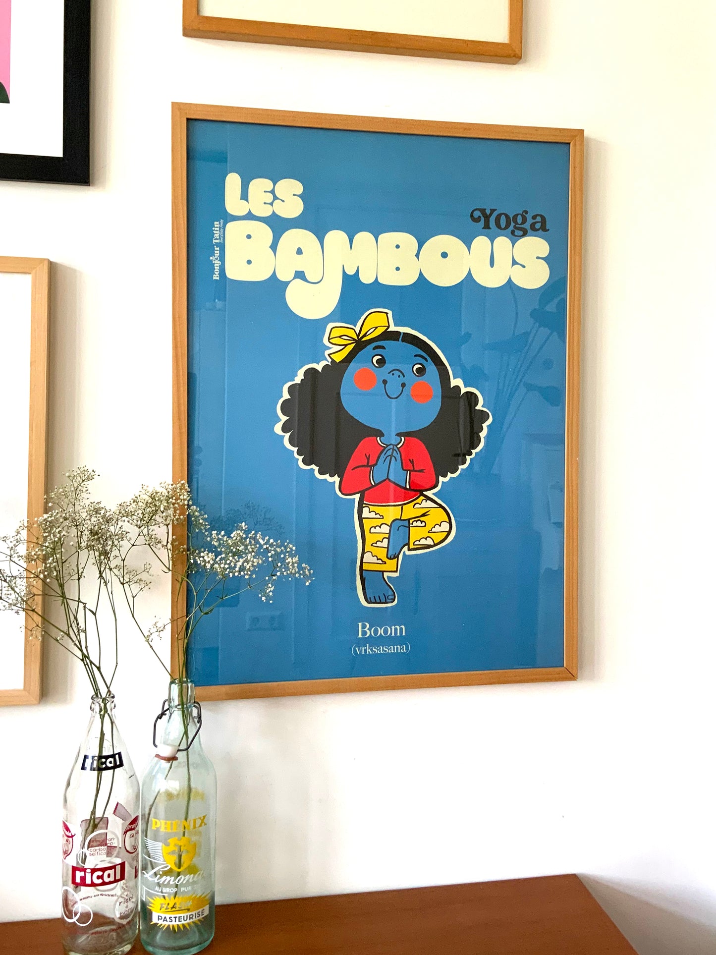 Poster 'De Boom' / 'The Tree' - Yoga series - Bonjour Tatin