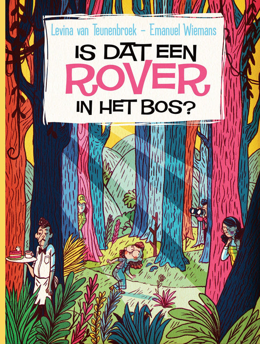 'Is Dat Een Rover In Het Bos?' Search and Find book - Bonjour Tatin