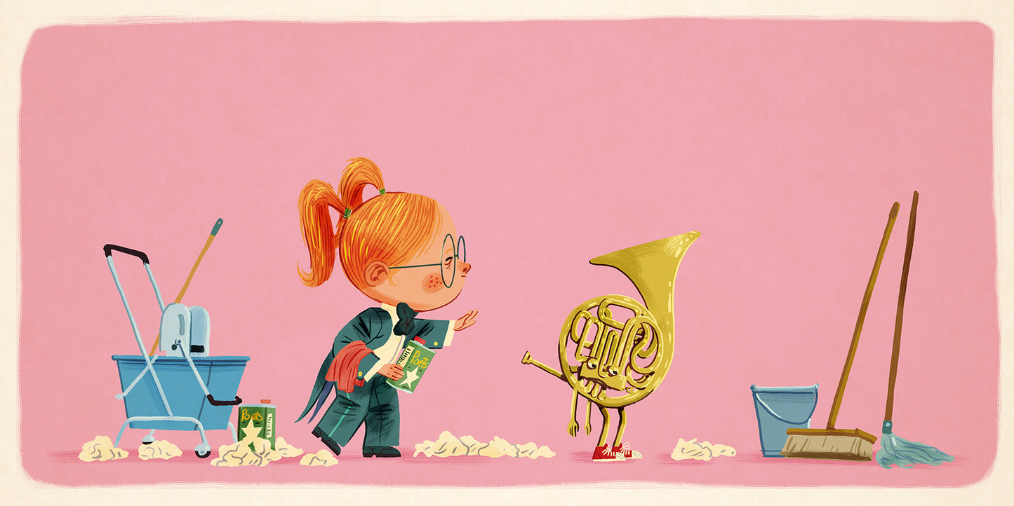 "Daantje Dirigentje and the Horn with a Story! 🎺"