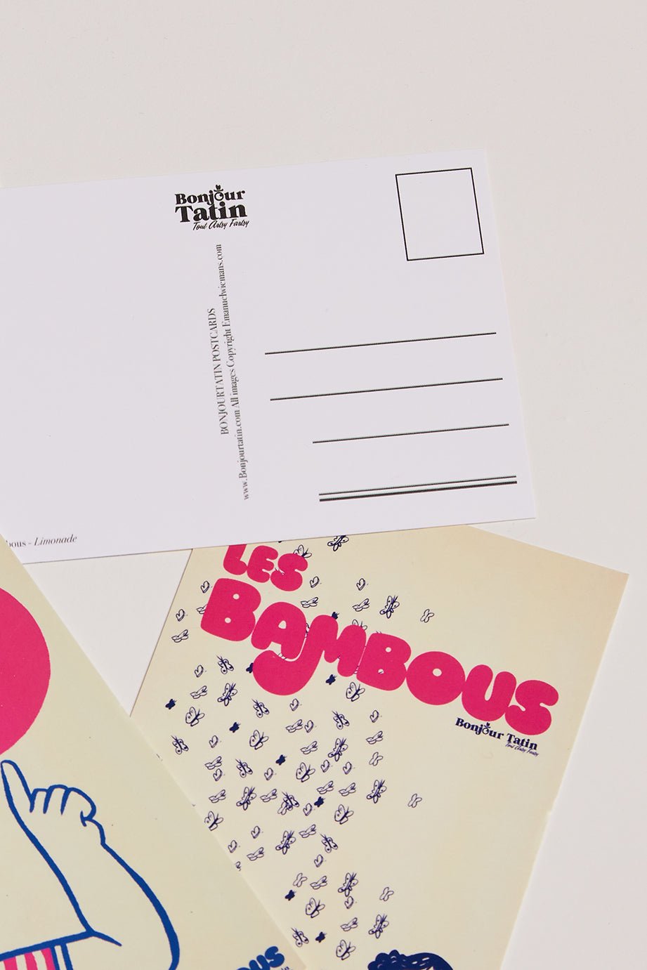 Postcard set 'It's Spring!' Les Bambous - Bonjour Tatin