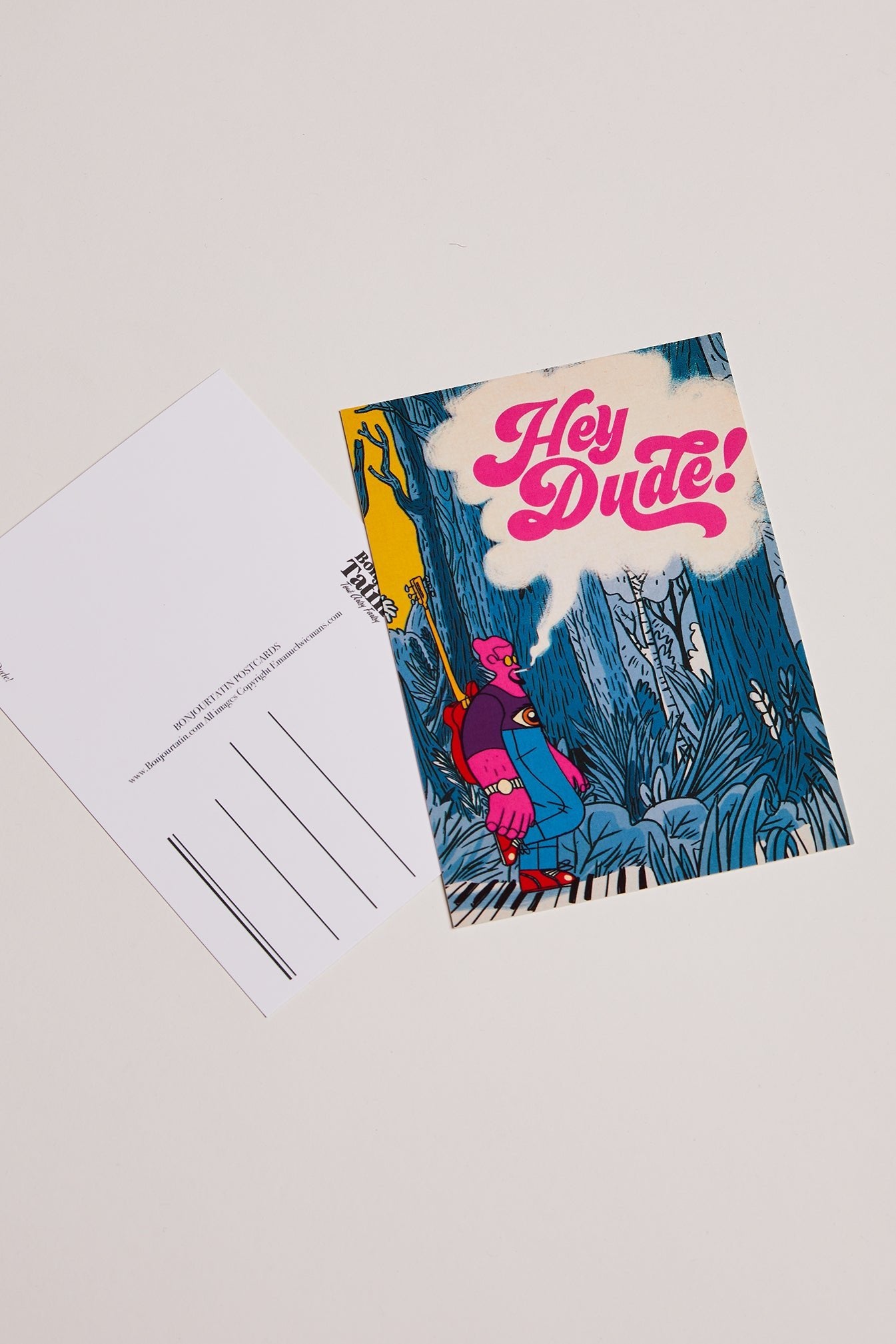 Postcard Set Divers design! - Bonjour Tatin