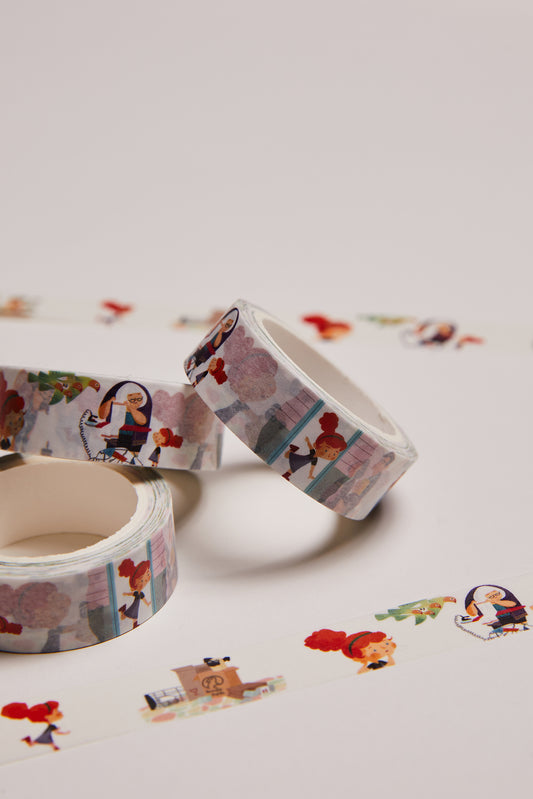 Washi Tape 'Sammie is zoek' - Bonjour Tatin