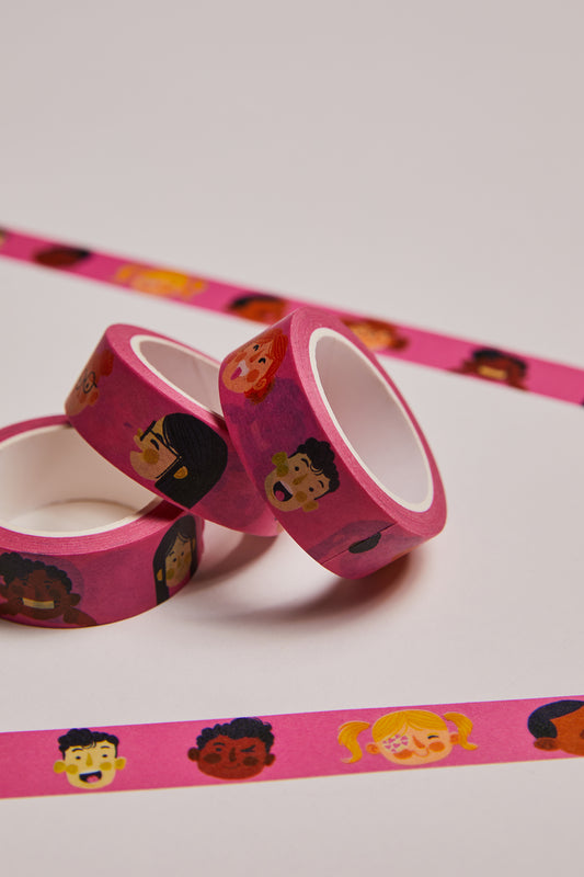 Washi Tape 'Smile! Your On Tape!' - Bonjour Tatin