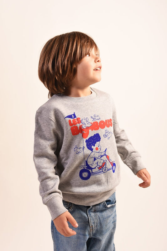 Skelter Sweater Grey - Bonjour Tatin