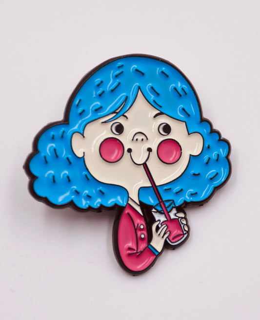Les Bambous ‘Lemonade’ Soft Enamel Pin - Bonjour Tatin