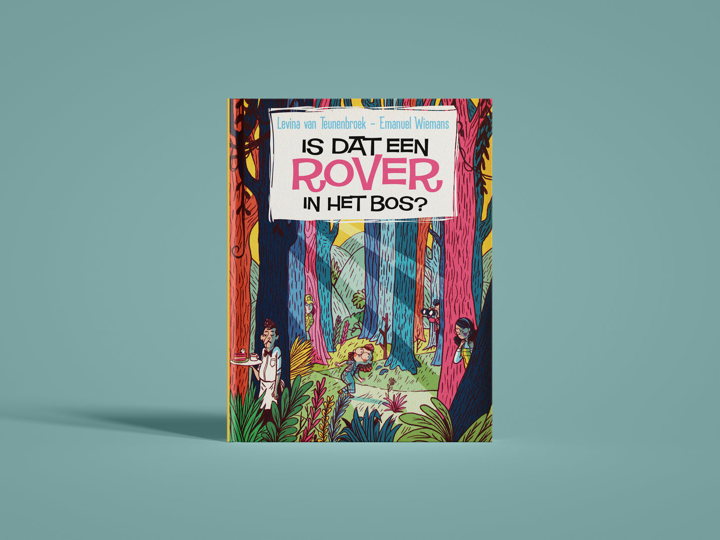 'Is Dat Een Rover In Het Bos?' Search and Find book - Bonjour Tatin