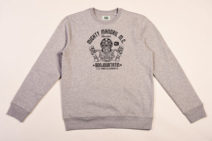 Mighty Mandril M.C. Organic Sweater grey - Bonjour Tatin