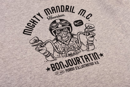 Mighty Mandril M.C. Organic Sweater grey - Bonjour Tatin