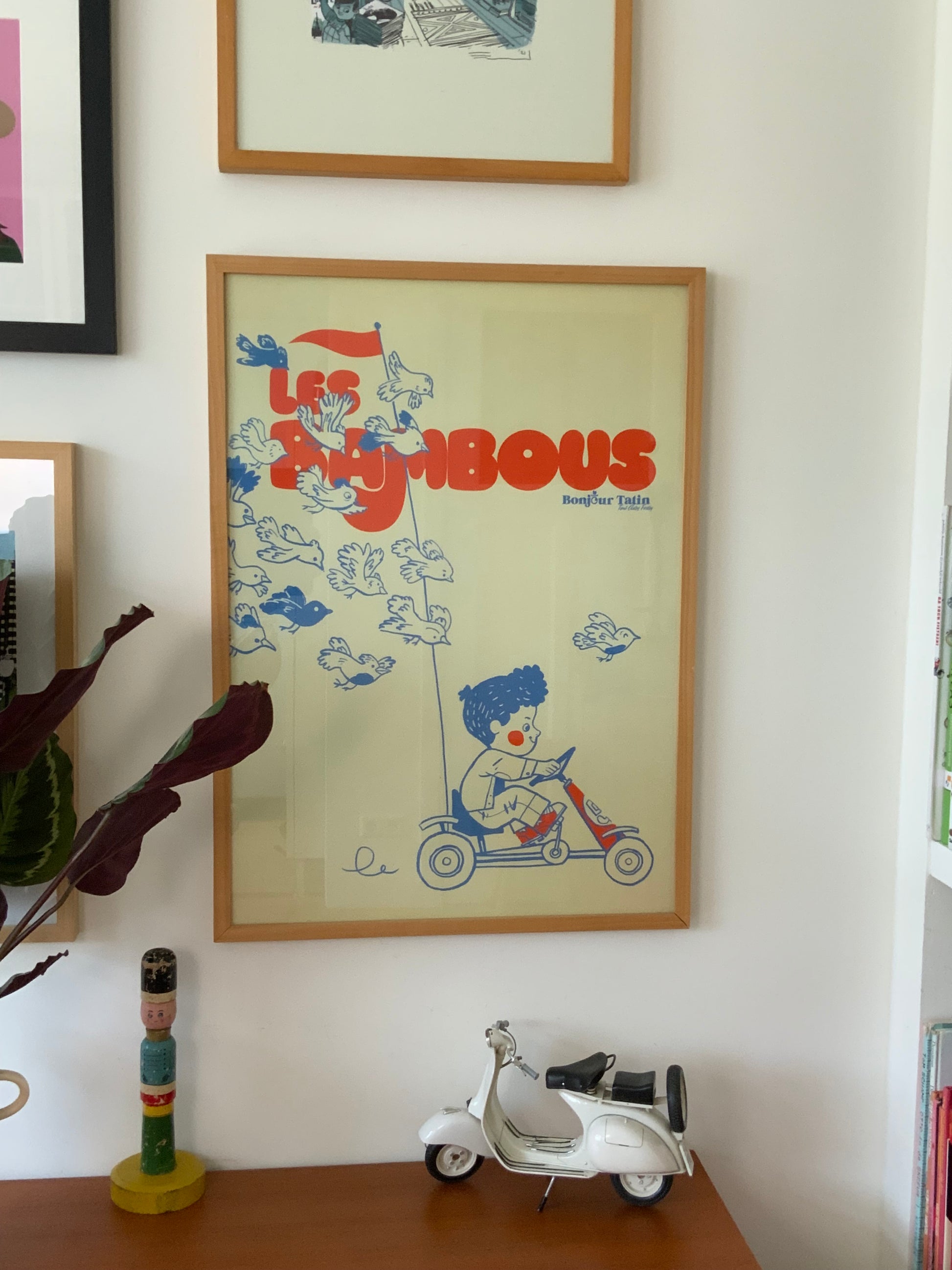 Poster 'Fast, Faster!' Les Bambous - Bonjour Tatin