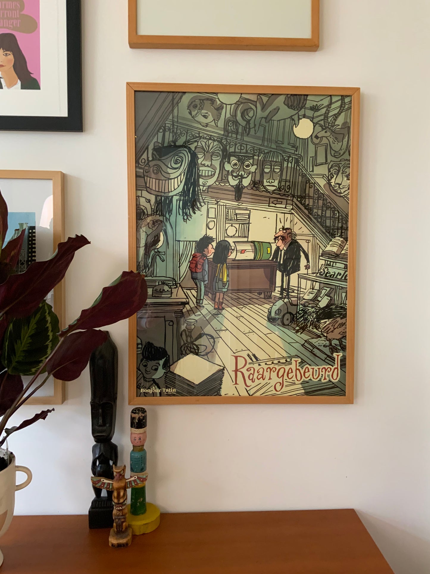 Poster 'Raargebeurd' ('Strange but True') - Bonjour Tatin