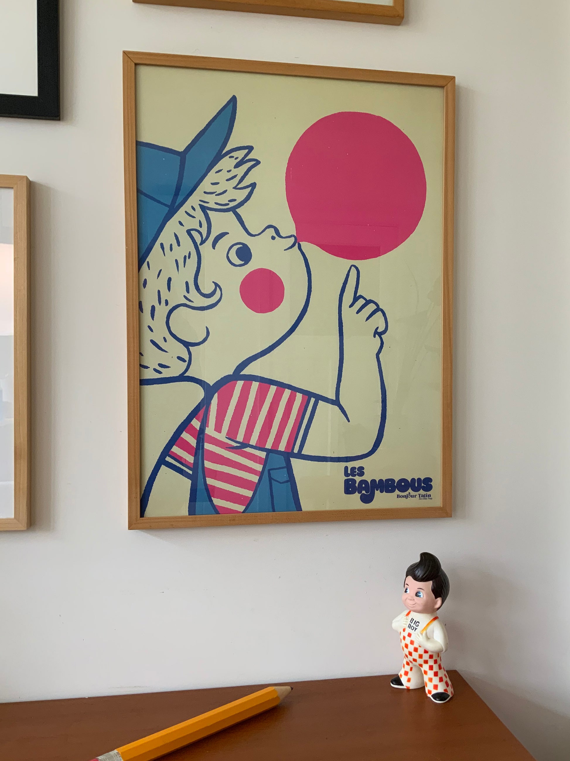 Poster 'My Chewing Gum Balloon' - Les Bambous - Bonjour Tatin