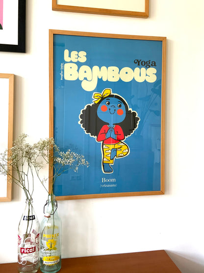 Poster 'De Boom' / 'The Tree' - Yoga series - Bonjour Tatin