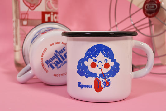 Lemonade Royale Enamel Mug - Bonjour Tatin