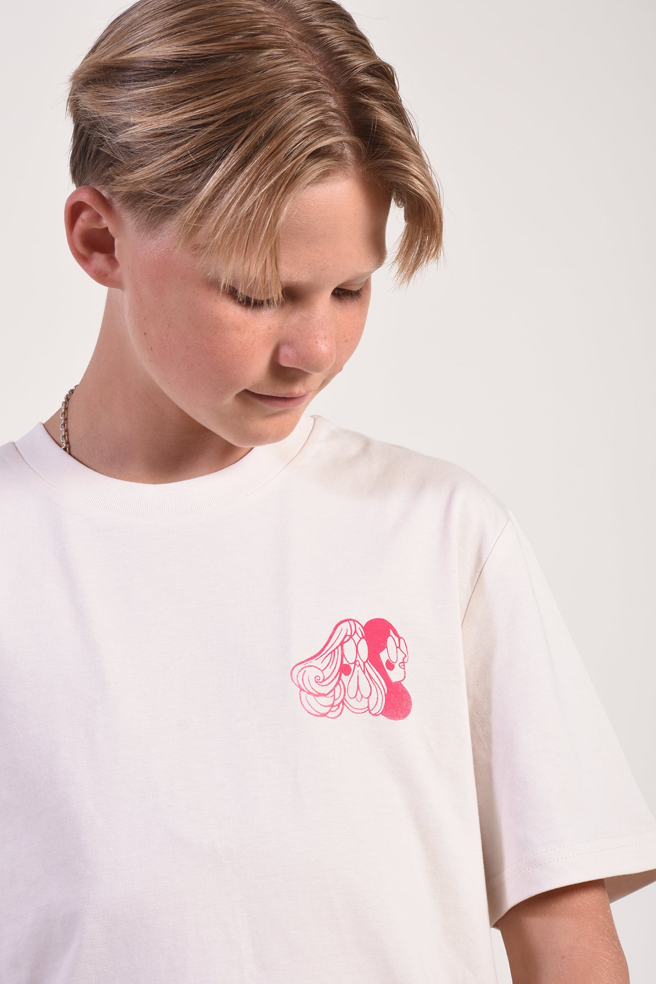 T-Shirt Organic Cherry Print Imagine
