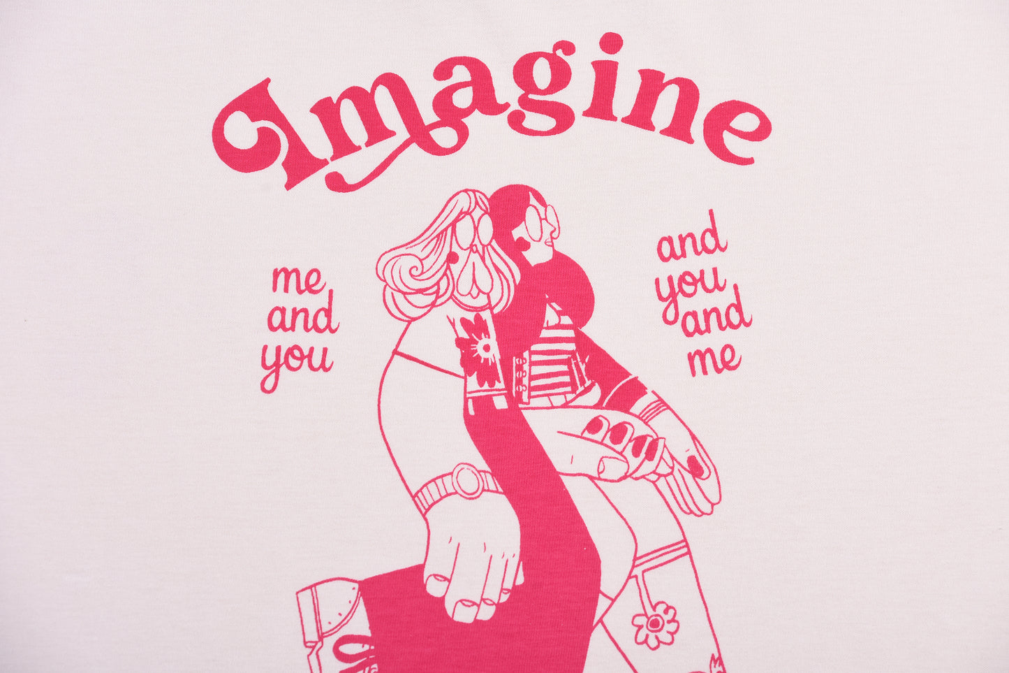 T-Shirt Organic Cherry Print Imagine