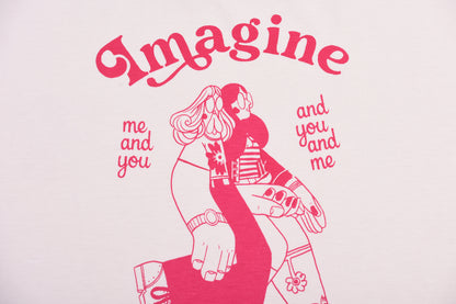 T-Shirt Organic Cherry Print Imagine
