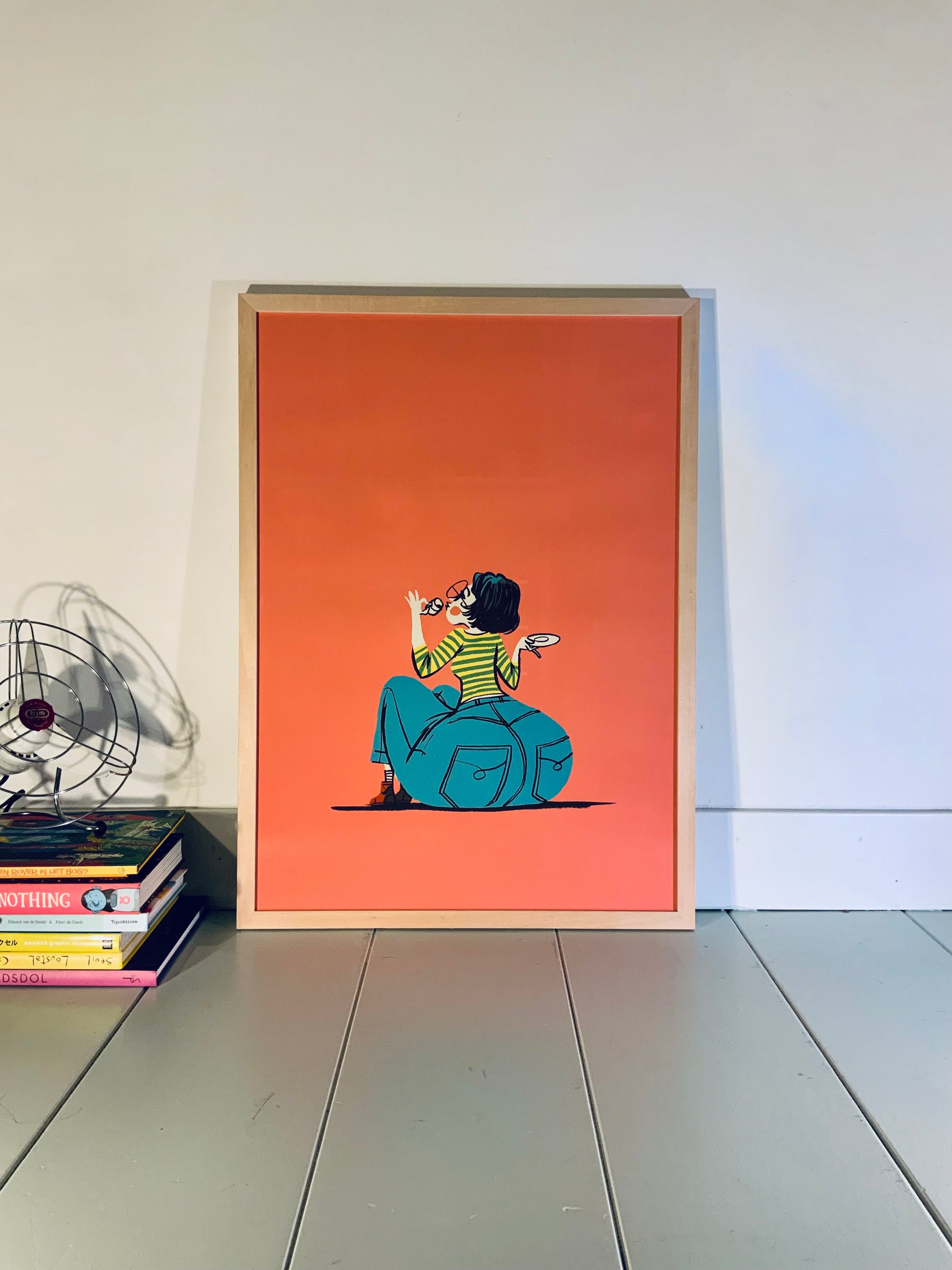 Fine Art Print 'For The Love Of Coffee' - Bonjour Tatin
