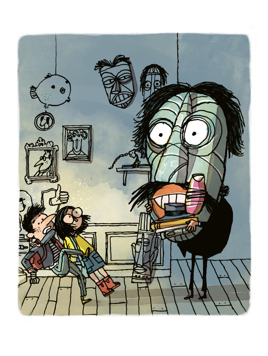 Fine Art Print 'Hi Lucy!' - Bonjour Tatin