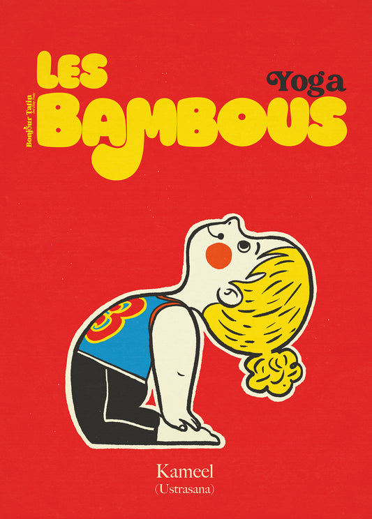 Poster 'De Kameel' / 'The Camel' - Yoga series - Bonjour Tatin