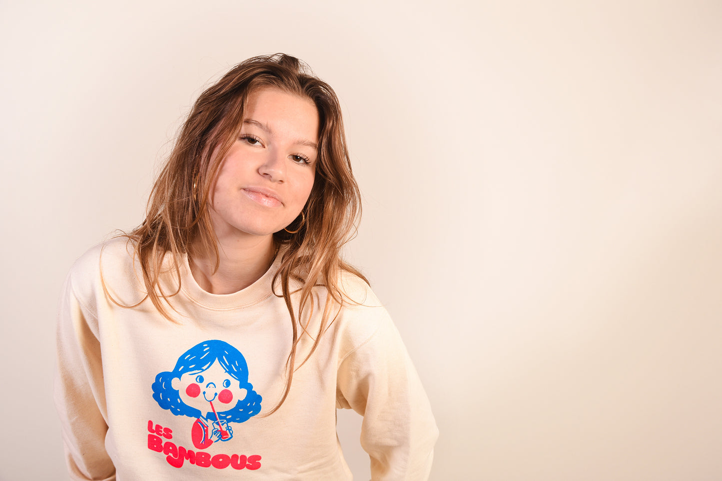 Lemonade Organic Sweater growns - natural raw - Bonjour Tatin