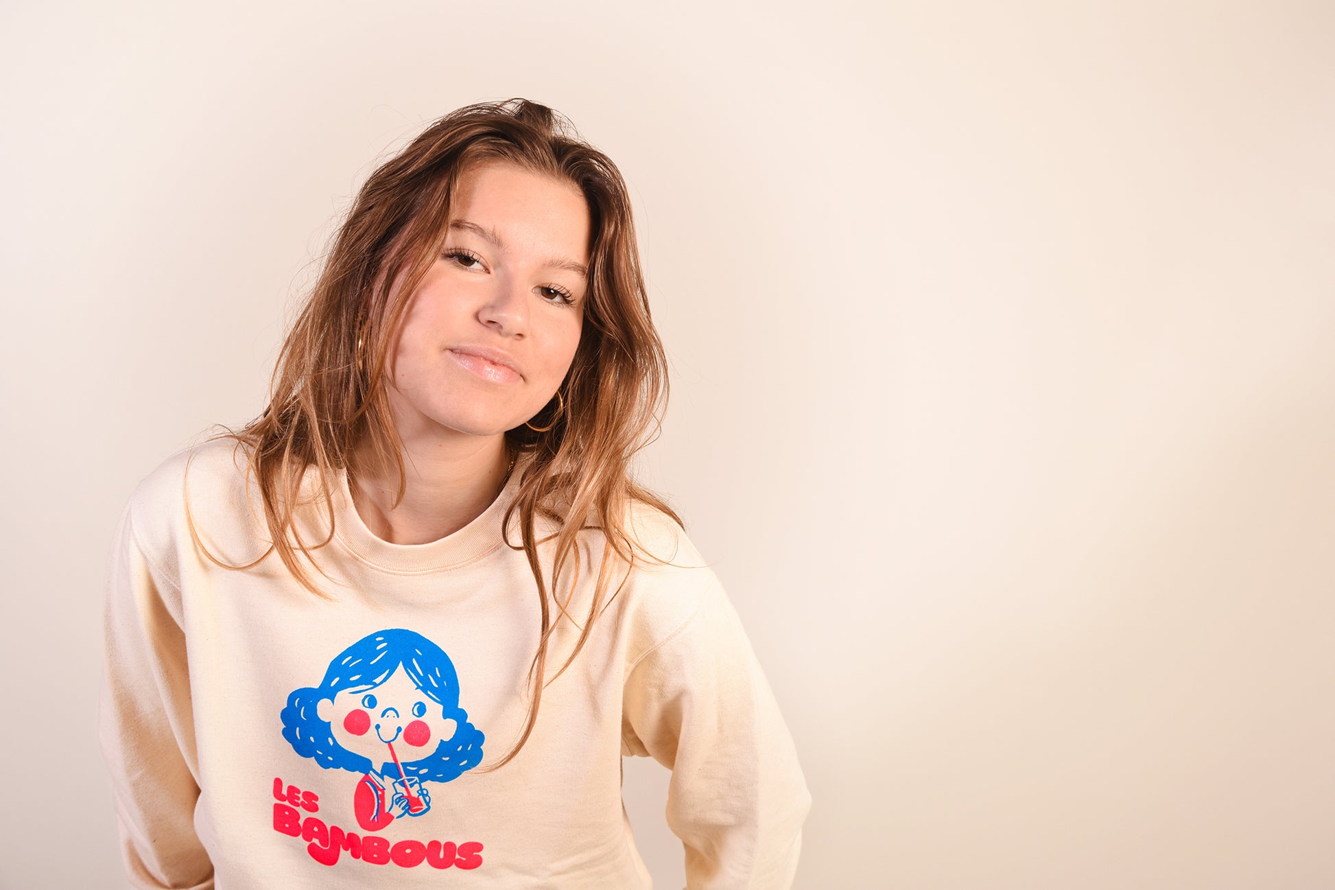 Lemonade Organic Sweater growns - natural raw - Bonjour Tatin