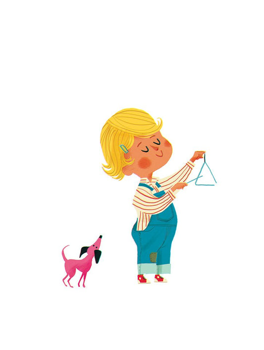 Fine Art (giclee) Print 'Ting A Ling' - Bonjour Tatin