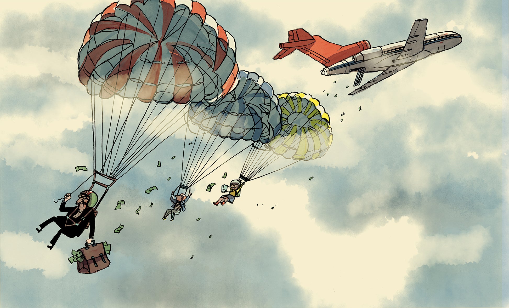 Fine Art Print 'And Here We Go' - Bonjour Tatin
