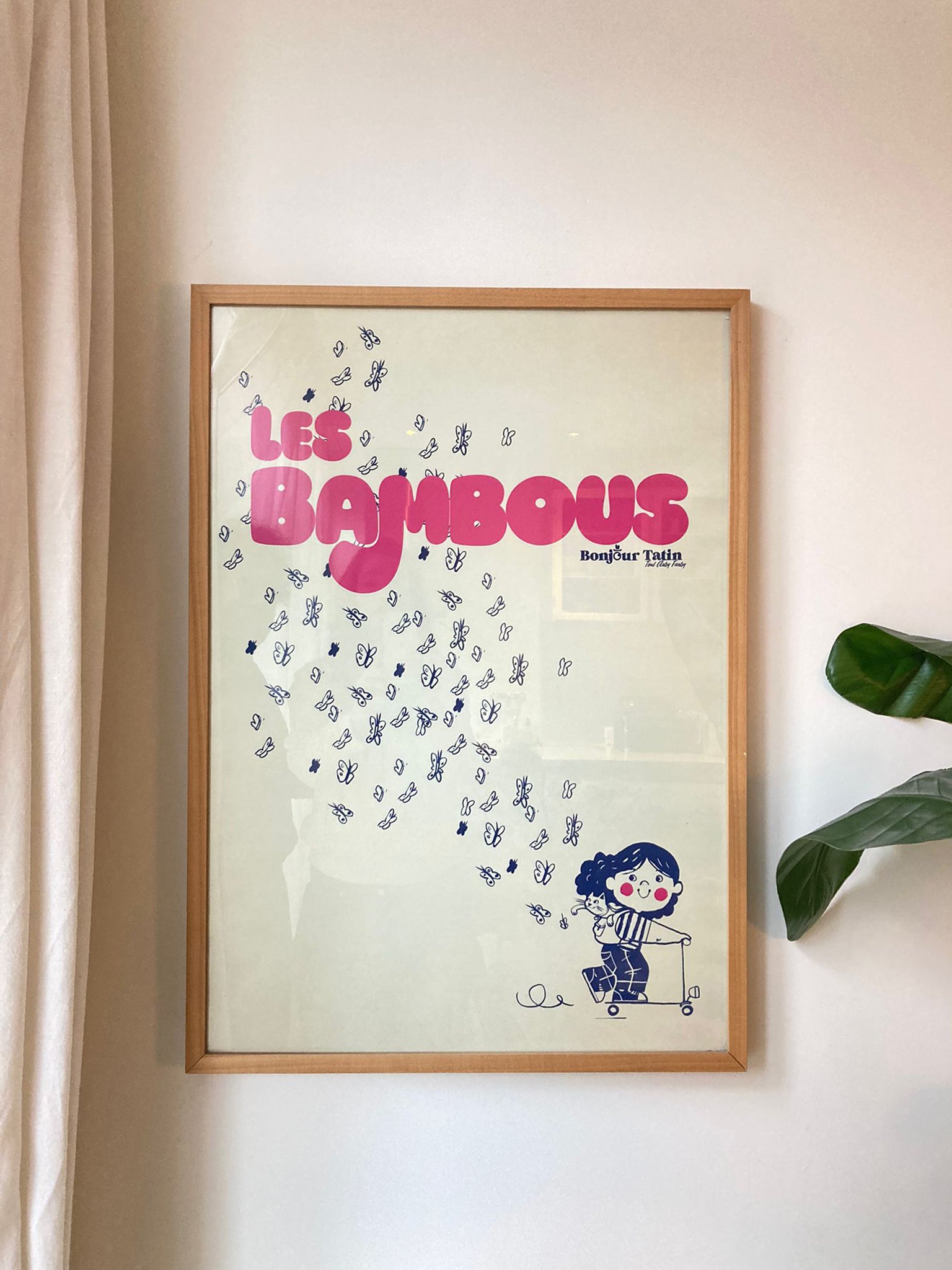 Poster Step - step - step! Les Bambous - Bonjour Tatin