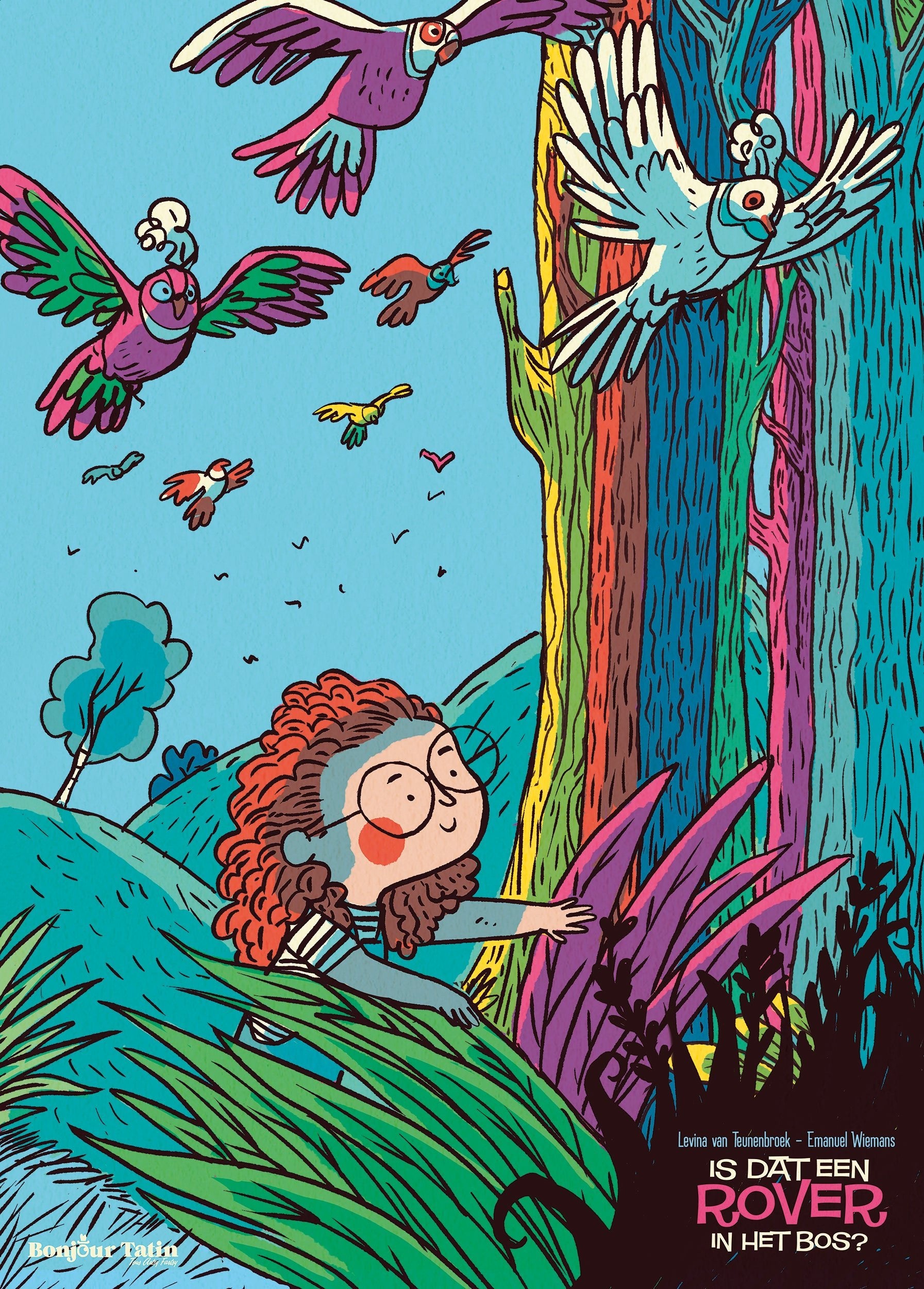 Poster 'Is There A Villain In The Woods?' - Bonjour Tatin