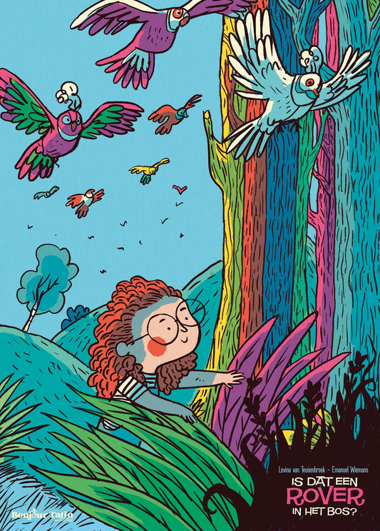 Poster 'Is There A Villain In The Woods?' - Bonjour Tatin