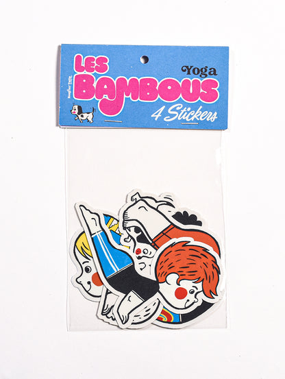 Stickerset Yoga - Les Bambous